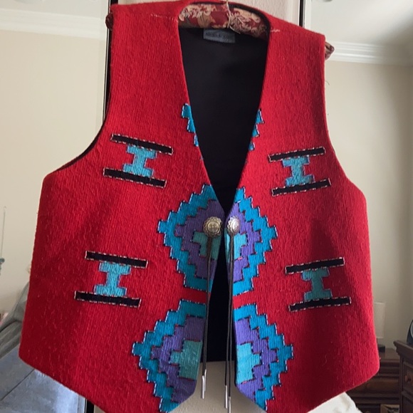 Krista Koeppe Jackets & Blazers - CHIMAYO Style vest